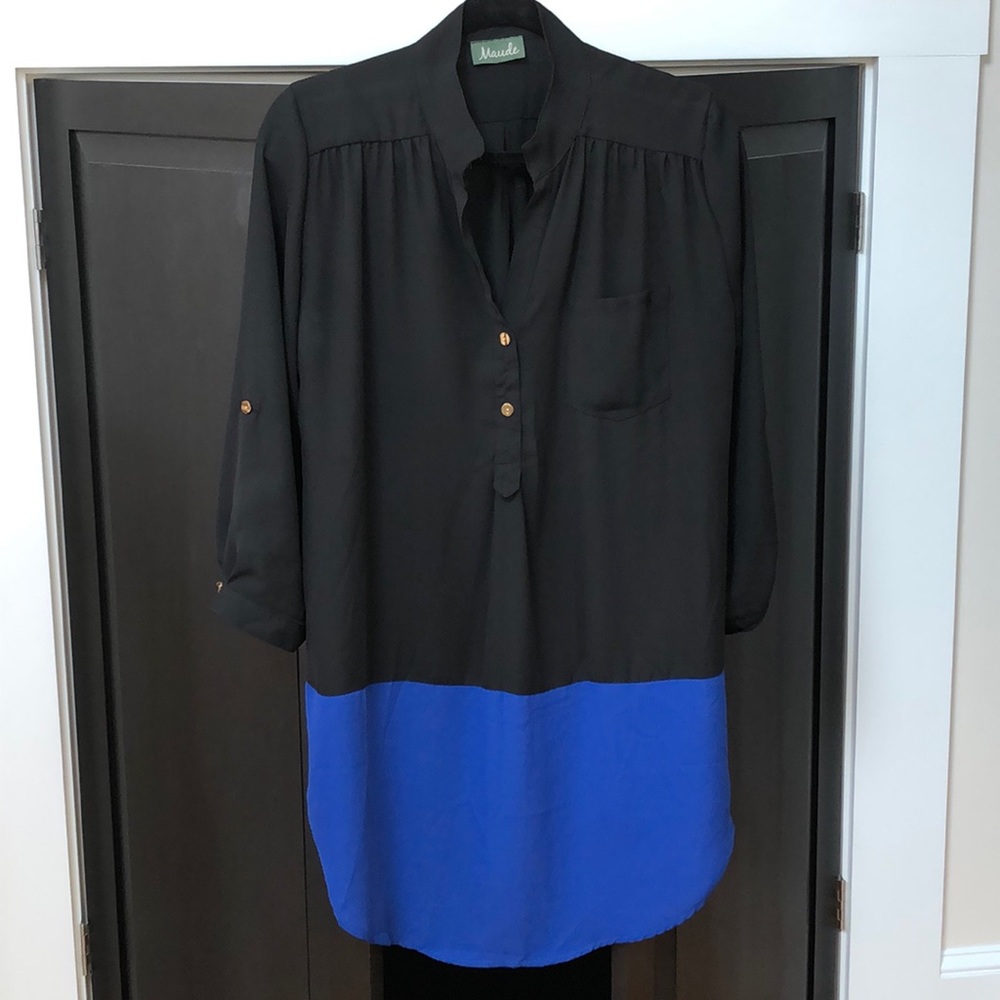 Maude Colorblock blouse